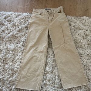 Joe's Jeans High Rise “Clay” Light Tan Denim Size 29